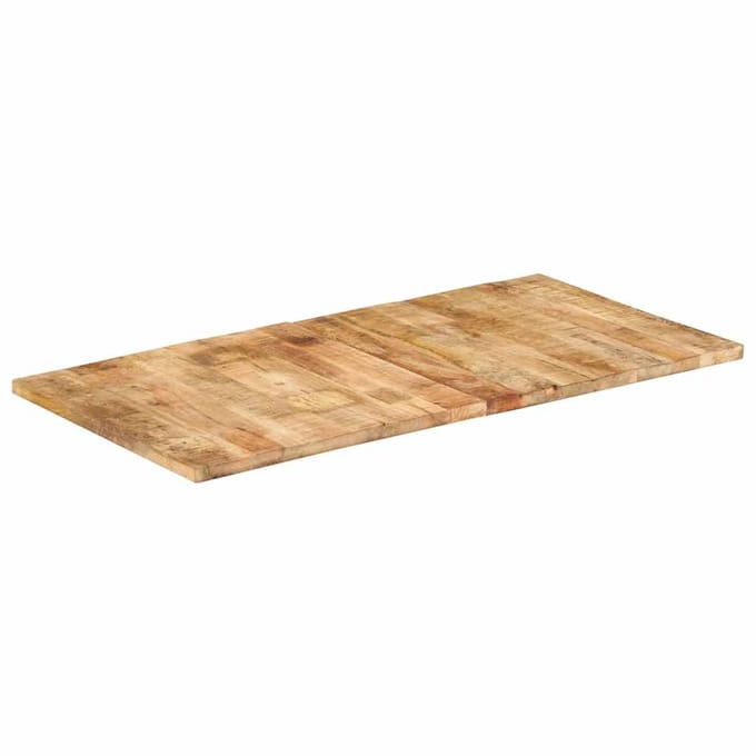 vidaXL - Tafelblad - 25-27 - mm - 120x60 - cm - massief - mangohout