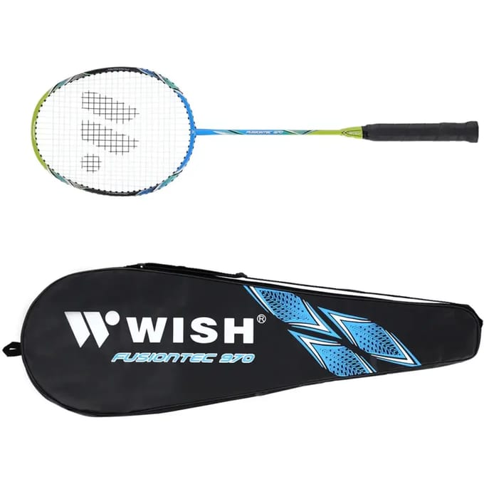 Wish Fusiontec 970 - Badmintonracket - Aluminium - Grafiet - ISODYNAMIC