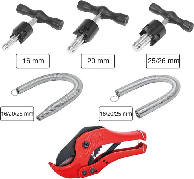 Diamond Meerlagenbuis Montage Set – Compleet PEX 16/20/25-26 mm Gereedschap