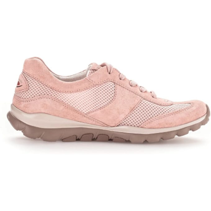 Gabor rollingsoft sensitive 26.966.35 - dames rollende wandelsneaker - Roze - maat 38.5 (EU) 5.5 (UK)