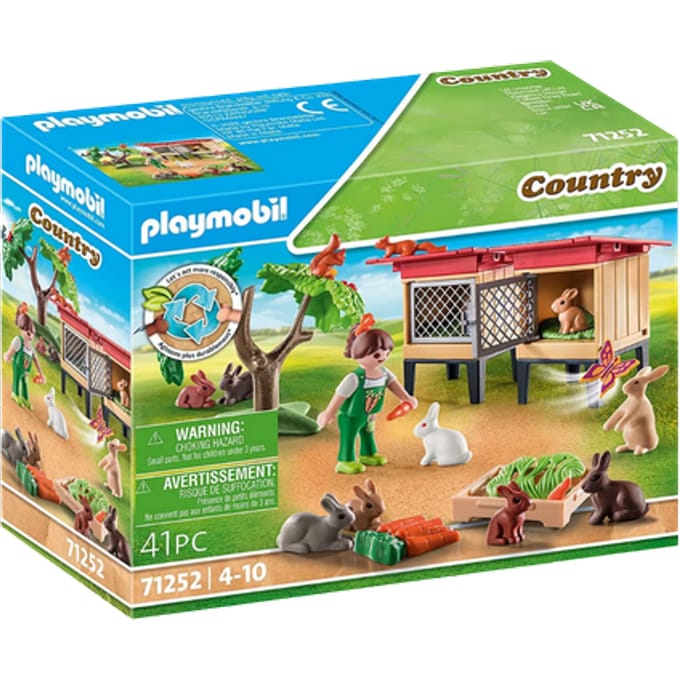 Playmobil Country Rabbit Hutch Playset