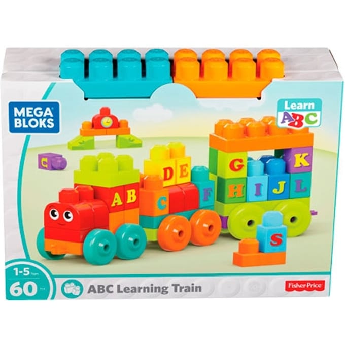 Mega Bloks alfabet set - 60 stuks