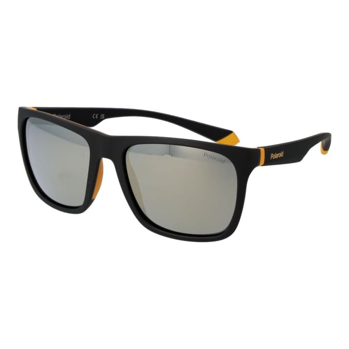 Polaroid PLD 2141/S Matte black yellow 57/18/140 UNISEX Zonnebrillen