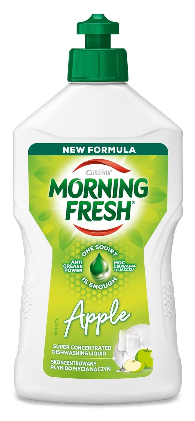 Cussons Morning Fresh Geconcentreerd Afwasmiddel - Appel 400 Ml