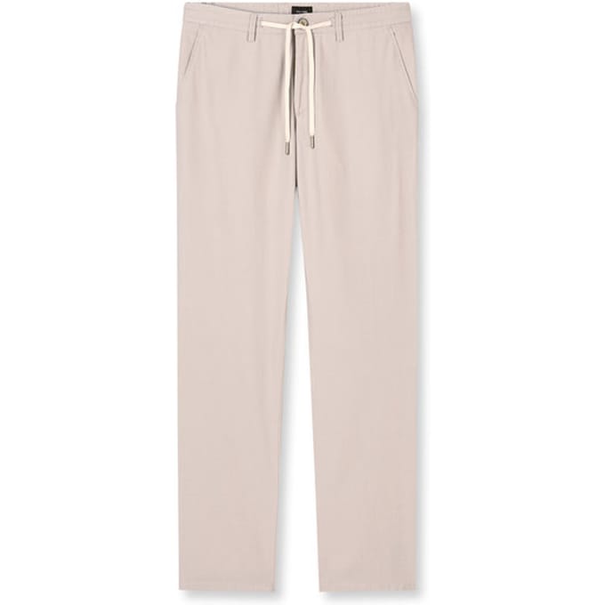 OLYMP Chino, Tapered Fit, Natuur