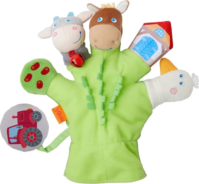 Haba Speelhandschoen Boerderij 25 Cm Junior Polyester Groen