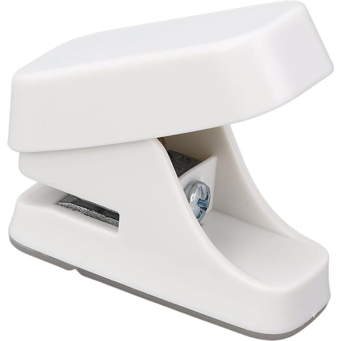 Enkelgat Paddenstoel Gatentang Schijf Ring Binding Snijder T-Type Papierpons voor Scrapbooking white