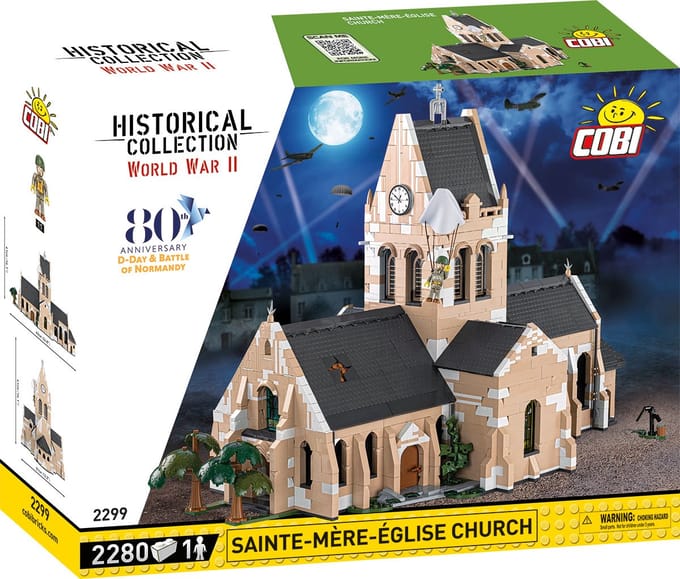 COBI 2299 Sainte-Mère-Église kerk