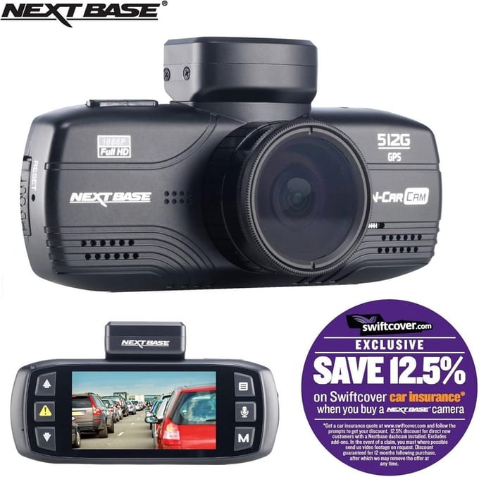 Compacte Dashcam voor Auto met HD-Opnames en Magnetische Montage