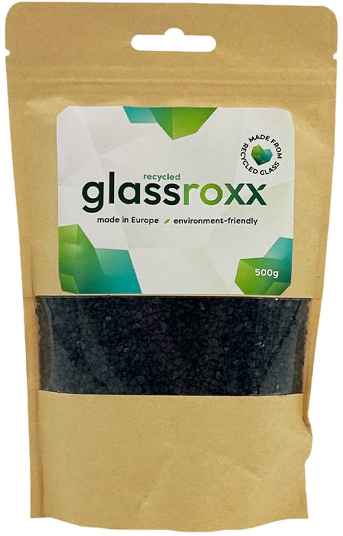 GlassRoxx Small Gitzwart zakje 500gr
