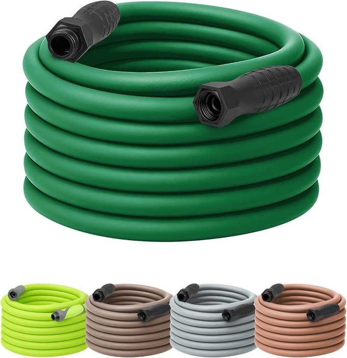 Tuinslang - Waterslang Gazon - Tuin Besproeien - SwivelGrip Aansluitingen - 23 meter - Bosgroen