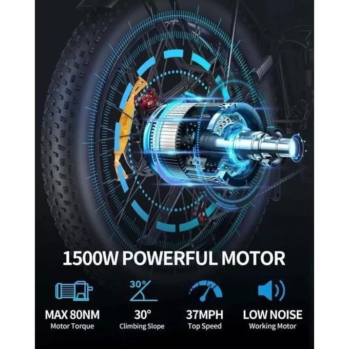 Véhicule électrique pliant - RIDSTAR - H26PRO - 1800W - 23Ah - 48V - 59 km/h