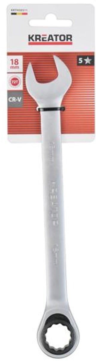 Kreator Open Ring- Ratelsleutel KRTH30511 - 18 - 222mm