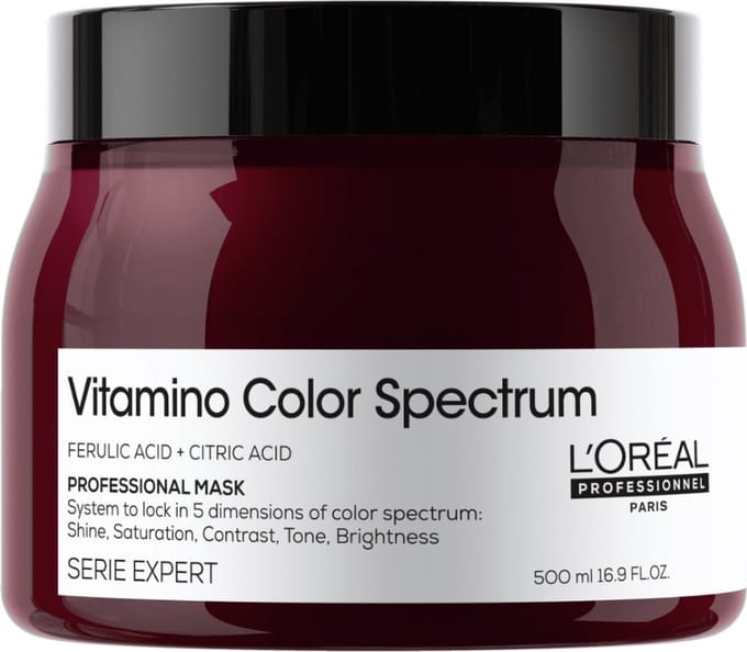 L'Oréal Paris - Color Spectrum Hair Treatment Cream Mask - 500 ml