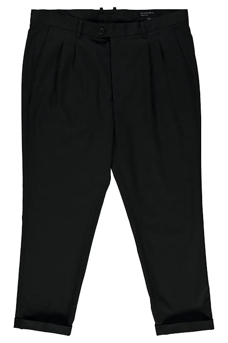 AllSaints Tallis Trouser Charcoal Taglia: W28 | Pantaloni chino Outlet | Uomo | Nero