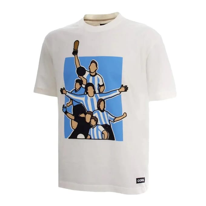 COPA Football - Argentina Legends - T-shirt - Heren - M - Wit