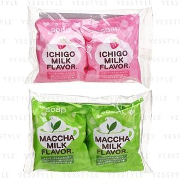 Pelican Soap - Milk Flavor zeepset 80 g x 2 - 2 soorten