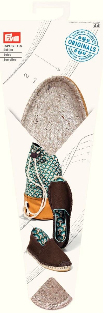 PRYM Espadrilles – Zolen maat 38 ND 975202 - Prym