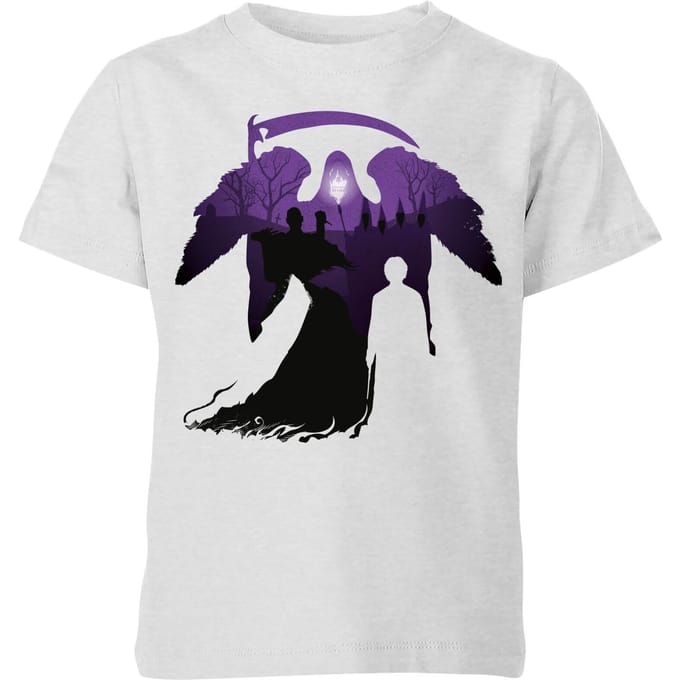 Harry Potter Gravestone kinder t-shirt - Grijs - 122/128 (7-8 jaar)