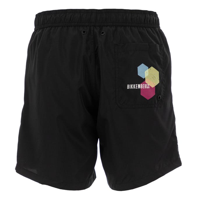 Bikkembergs  Swimshorts Hoofd    Zwart