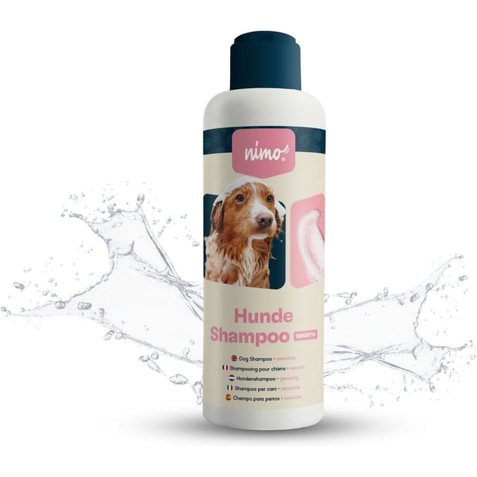 nimo® hondenshampoo sensitive • parfumvrij & pH-neutraal voor alle rassen 250