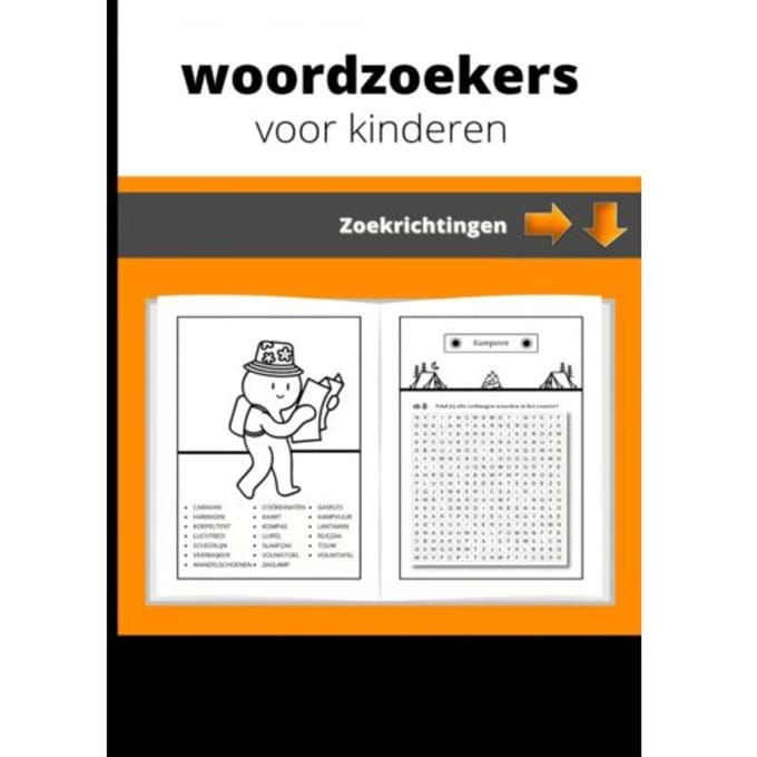 Educatieve Woordzoekers Voor Kinderen - Mieke Stevens