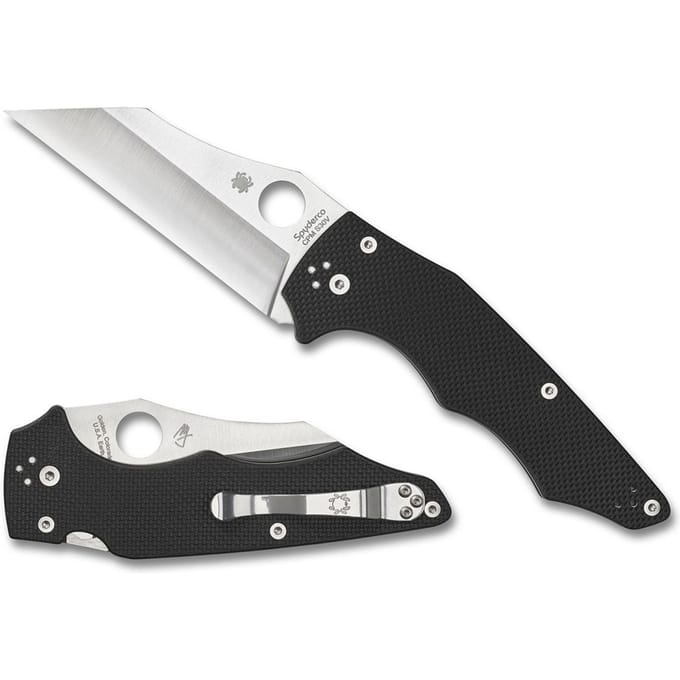Spyderco yojumbo 2 black cpm s30v pe