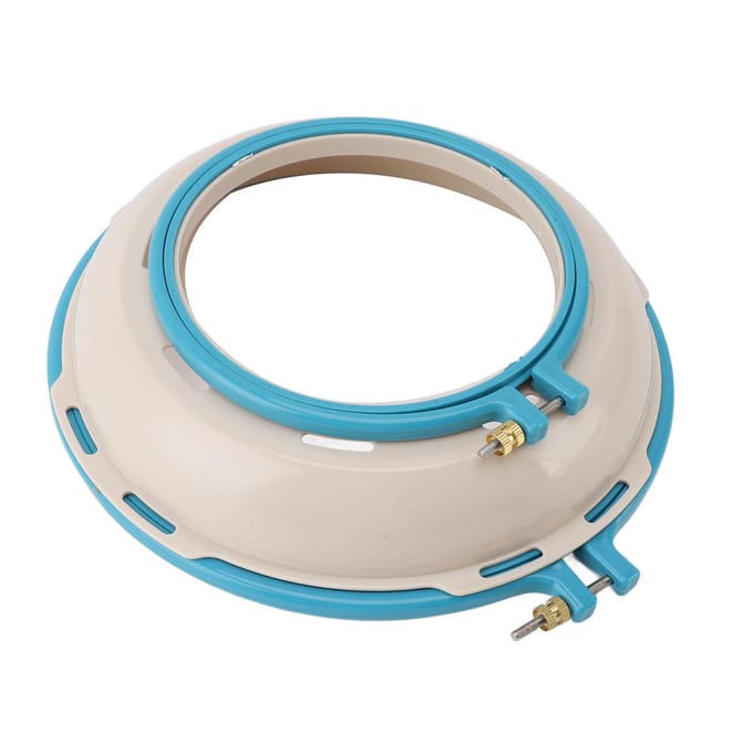 Borduurstandaard Hoepel 16,5cm 25cm Dubbelzijdig Punch Needle Standaard Hoepelframe voor Kruissteek meer blauwe kleur