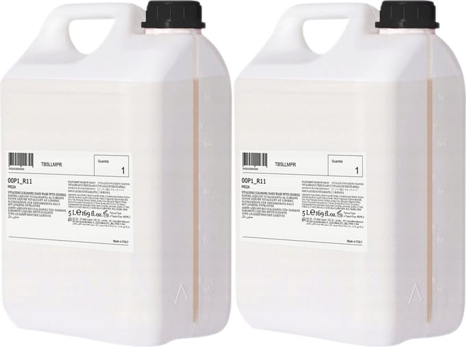 PRIJA ginseng vloeibare zeep-gel, 2x 5L