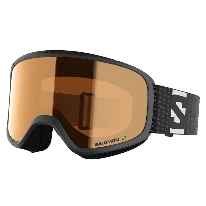 Salomon Lumi Access, skibril, junior, zwart