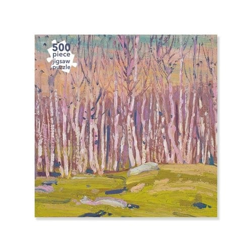 Adult Jigsaw Puzzle Tom Thomson: Silver Birches (500 Pieces) - 500-Piece Jigsaw Puzzles - Flame Tree Studio