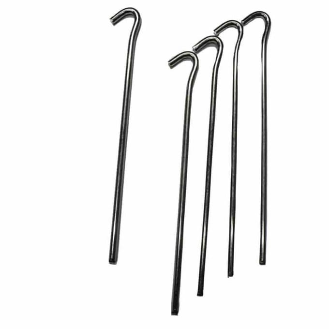 Verzinkte Dreikant Zelt Haringen - 5 stuks