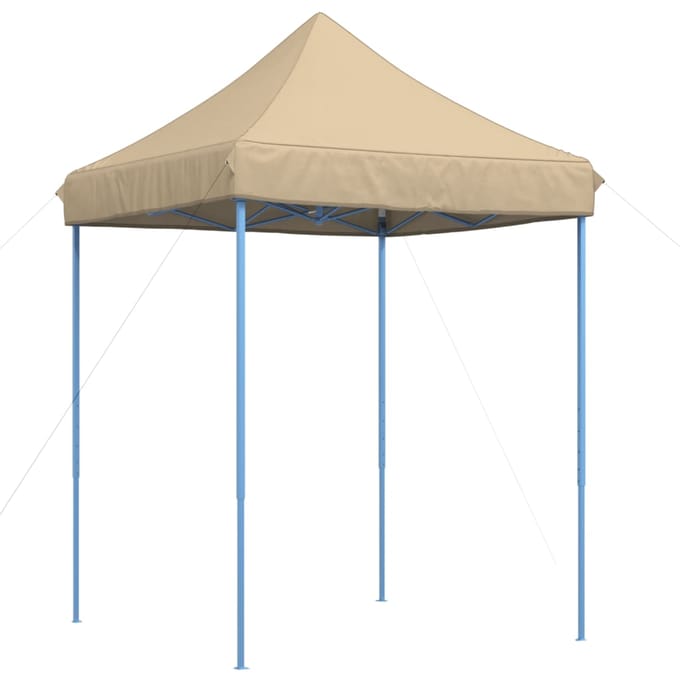 vidaXL - Partytent - inklapbaar - pop-up - 200x200x306 - cm - beige