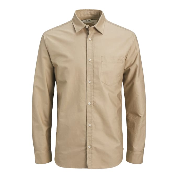 Shirt met lange mouwen Jack & Jones Lesner Oxford Solid