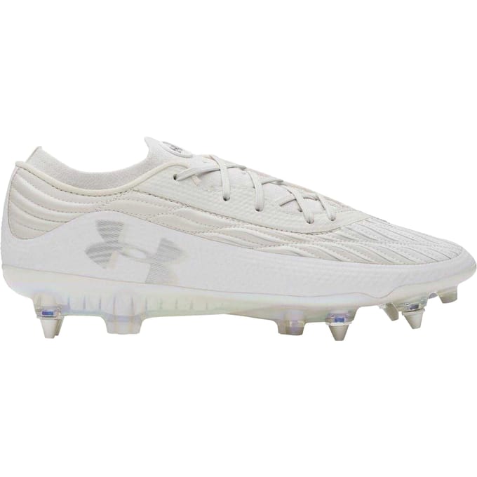 Under Armour Clone Magnetico Elite 4 voetbalschoenen voor heren (Wit)