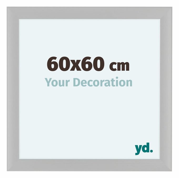 Your Decoration - Fotolijst 60x60 cm - MDF - Wit Houtnerf - Como