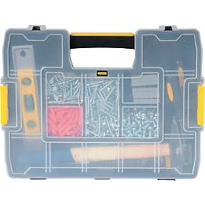 STANLEY 1-97-483 Assortimentsdoos Universeel (b x h x d) 292 x 67 x 375 mm Aantal vakken: 14 Inhoud 1 stuk(s)