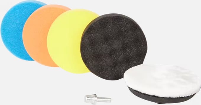 C&C polijstset - 125mm - 7 Delig