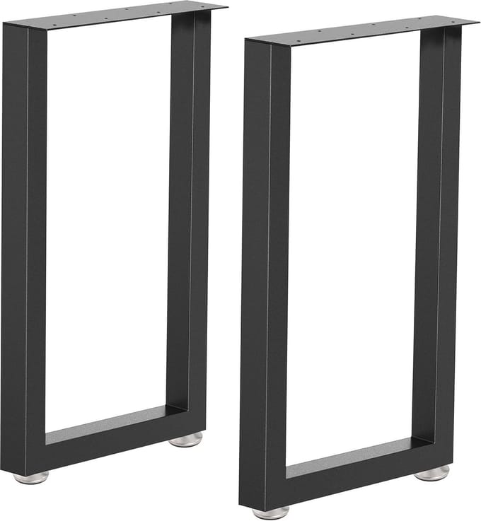 Industriële Tafelpoten Set van 2 - Zware Bureau- en Eettafelpoten van 28 Inch Hoog