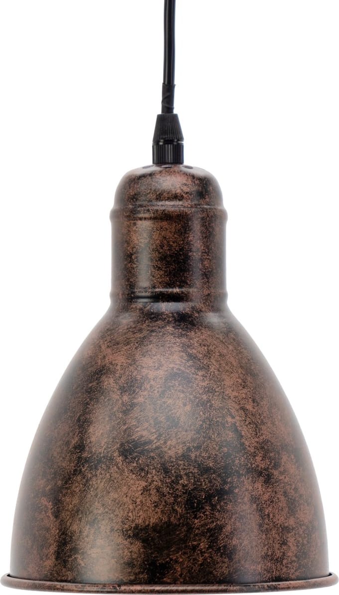 EGLO Priddy 1 Hanglamp - E27 - Ø 15,5 cm - Koper/Antiek