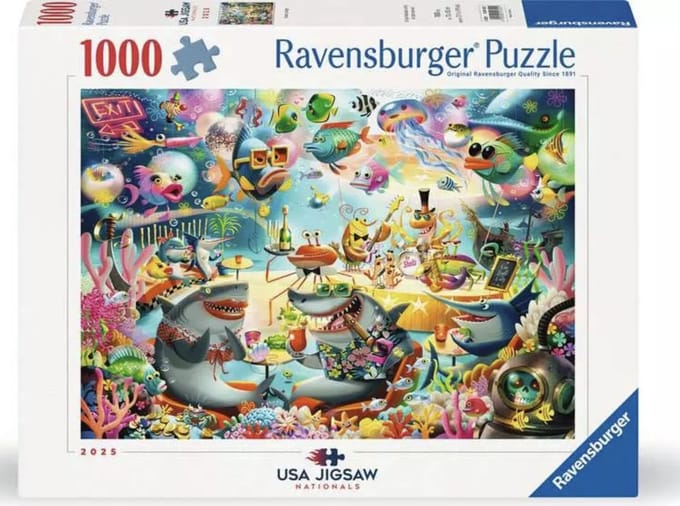 Ravensburger - Ocean Lounge - US Jigsaw Nationals - puzzel van 1000 stukjes