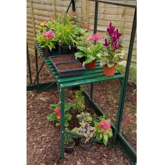 Vitavia Kweektafel 1 Niveau Aluminium Smaragd 121x54x76cm