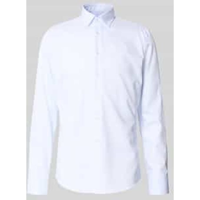 Slim fit zakelijk overhemd van puur katoen model 'New B.D.'