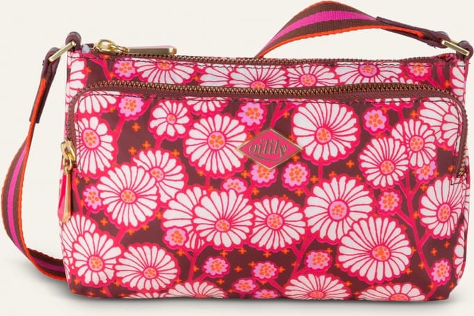 Oilily Xena - Schoudertas - Dames - Bruin - One size