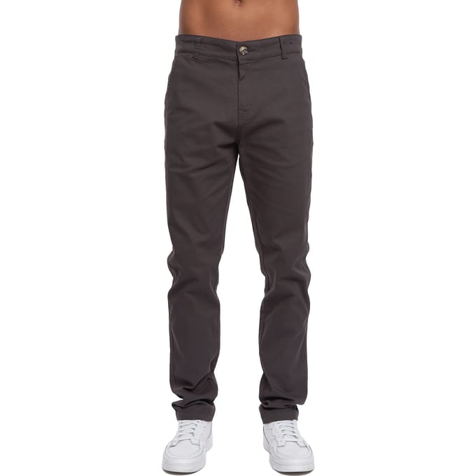 Crosshatch Heren Roysden Chinos (Houtskool)