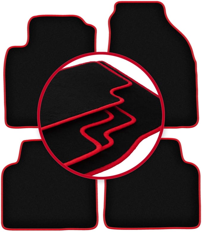 CARLUX-RED automatten voor: Hyundai Matrix minivan (2001-2010)
