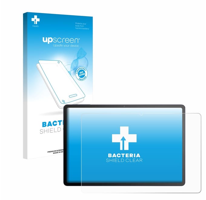 upscreen - Screenprotector voor TCL Tab A1 Plus - Folie Beschermfolie transparant antibacterieel