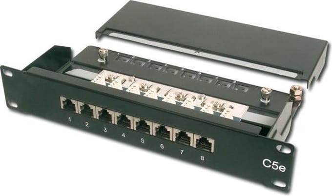 Digitus 10'' CAT 5e patch panel 1U