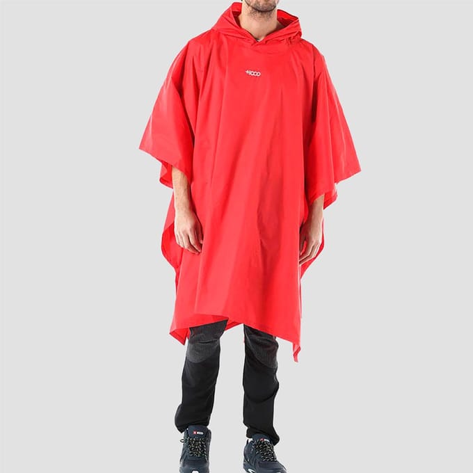 +8000 Pameto 25v Poncho Rood Man