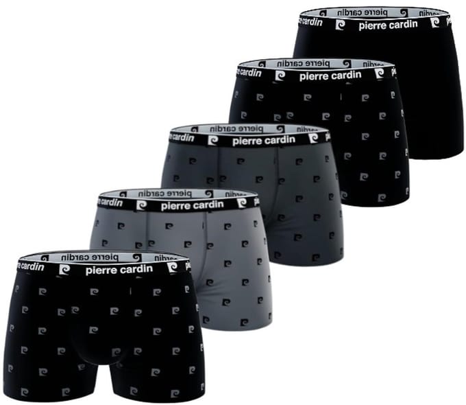 Pierre Cardin - Heren Boxershorts 5-pack – Print Edition – Comfort katoen - Maat M